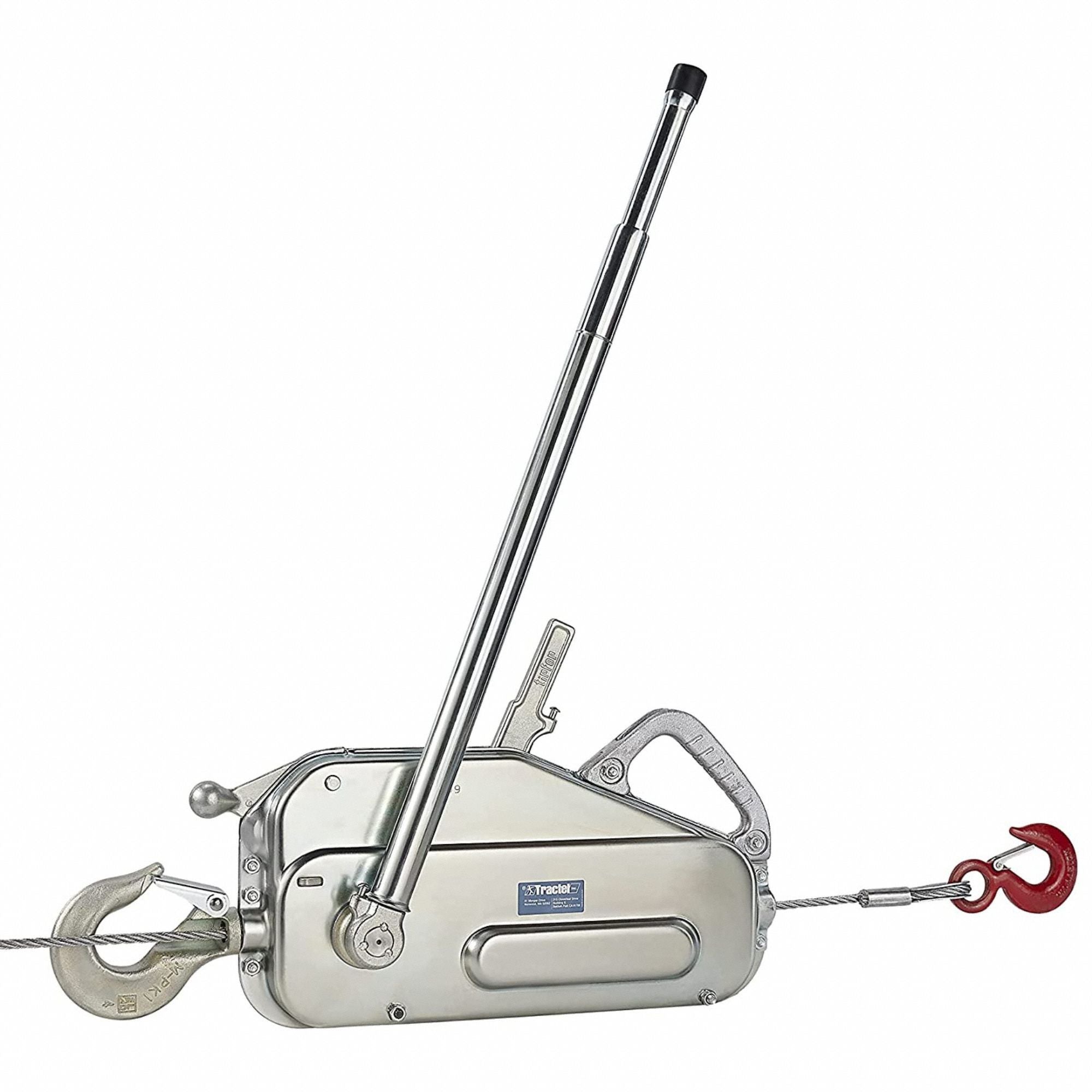 TRACTEL TU28 Manual Cable Hoist Mounted 4,000 lb Capacity